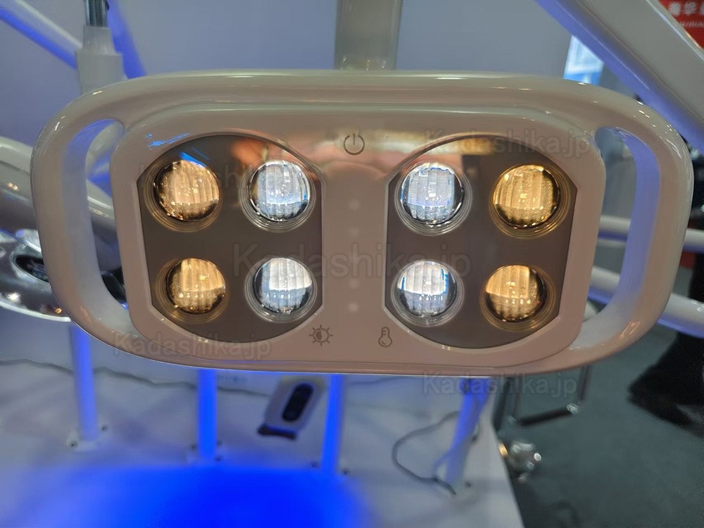 歯科ユニットライト 赤外線誘導式無影灯 8LED 10W 2色調光